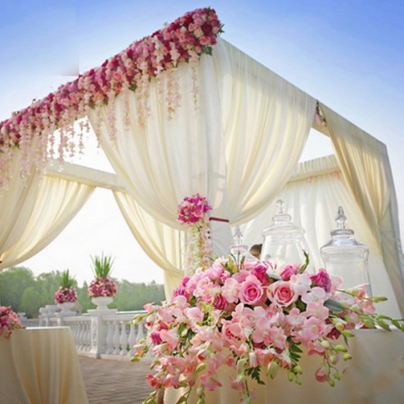 Pipe & Drape Chuppah