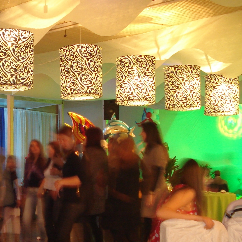 Fabric Chandeliers