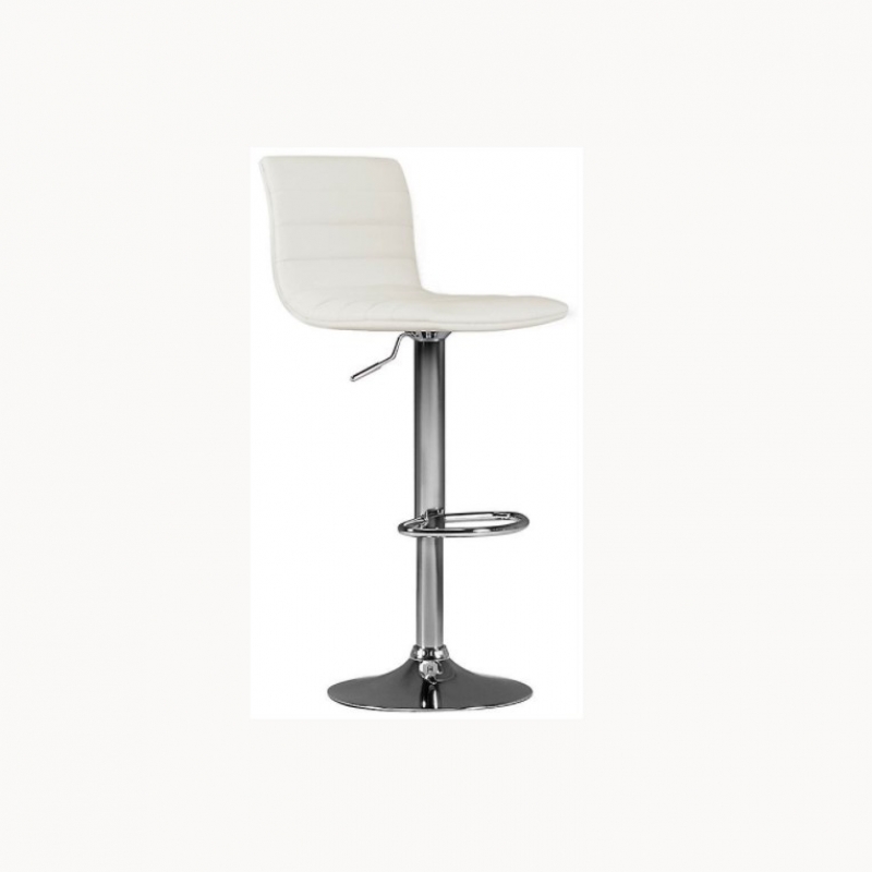 Motivo White Barstool